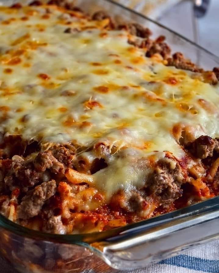 Ground Beef Pasta Bake