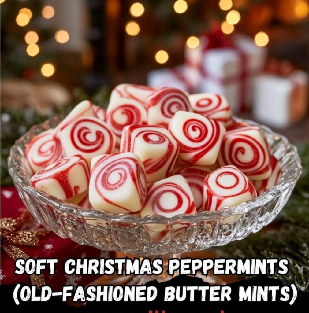 Soft Christmas Peppermints