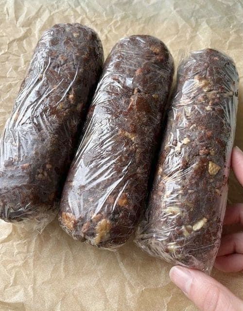 Chocolate salami