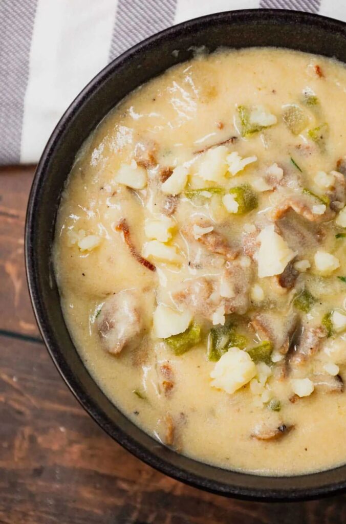 Philly Cheese Steak Soup