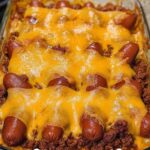 Chili Cheese Dog Casserole