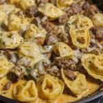 Creamy Tortellini with Sausage