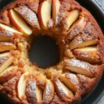 Apple ring cakes