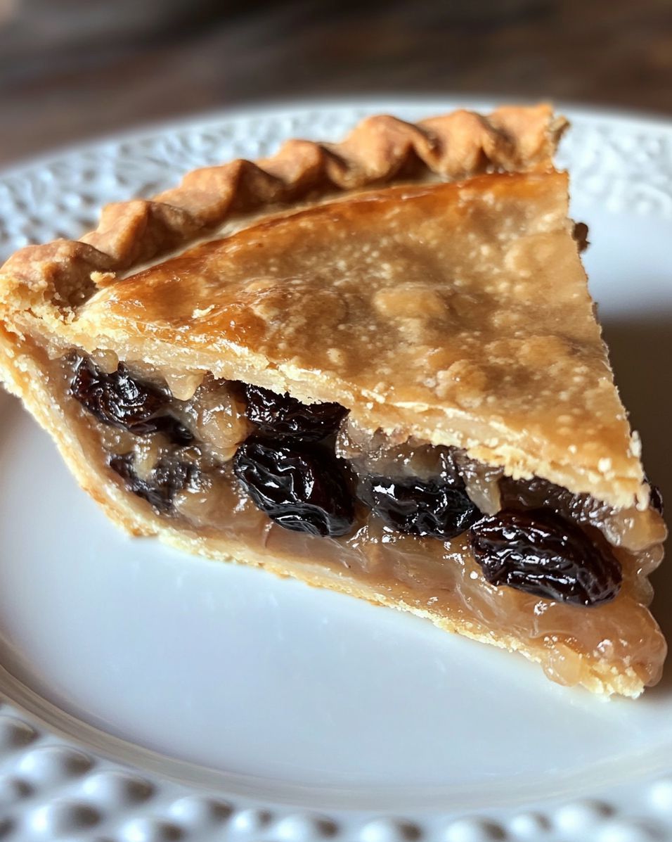 Raisin pie