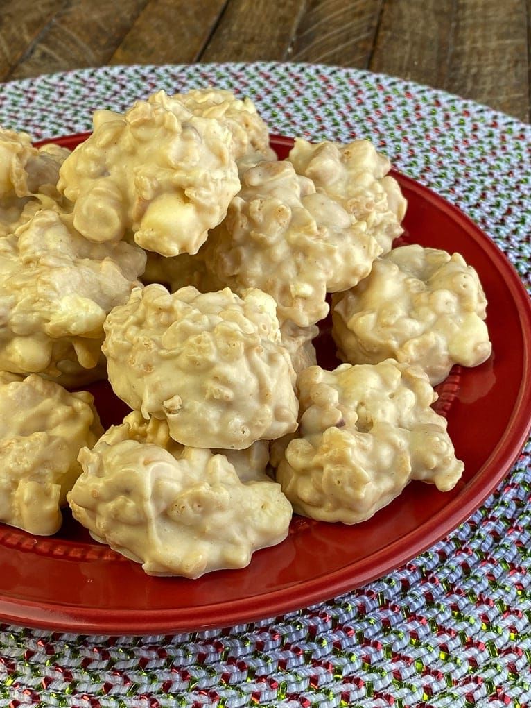 White Chocolate Peanut Clusters