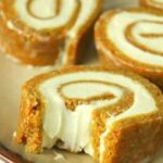 Carrot Cake Roll with Cream Cheese Filling