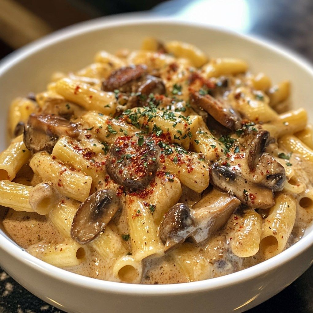 Creamy Mushroom Pasta