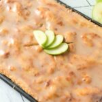 sheet pan apple fritter bars recipe