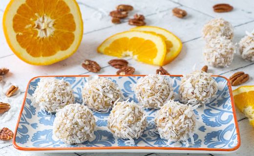 Orange Blossom Balls