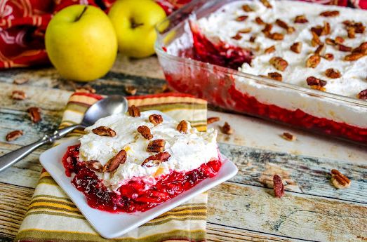 Cranberry Jello salad