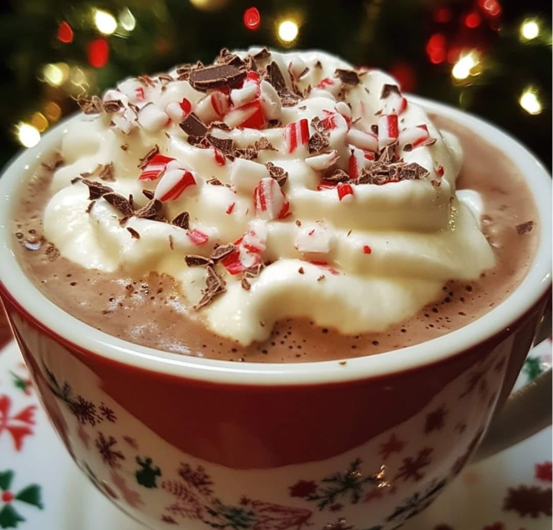 creamy crockpot hot chocolate