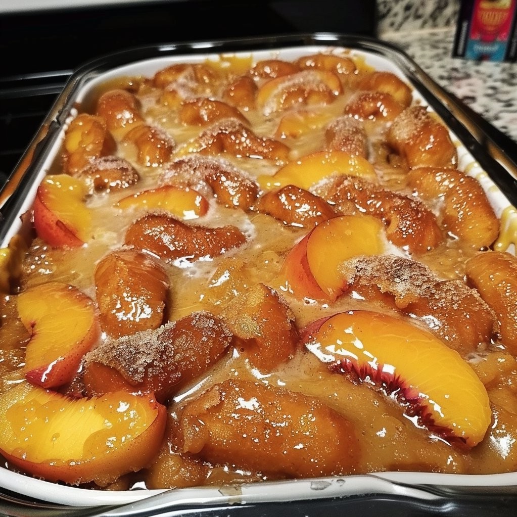 Kreme Peach Cobbler