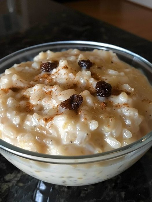 EASY OLD FASHIONED RICE PUDDING RECIPE