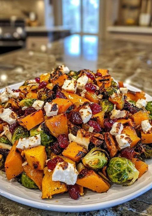 Roasted butternut squash