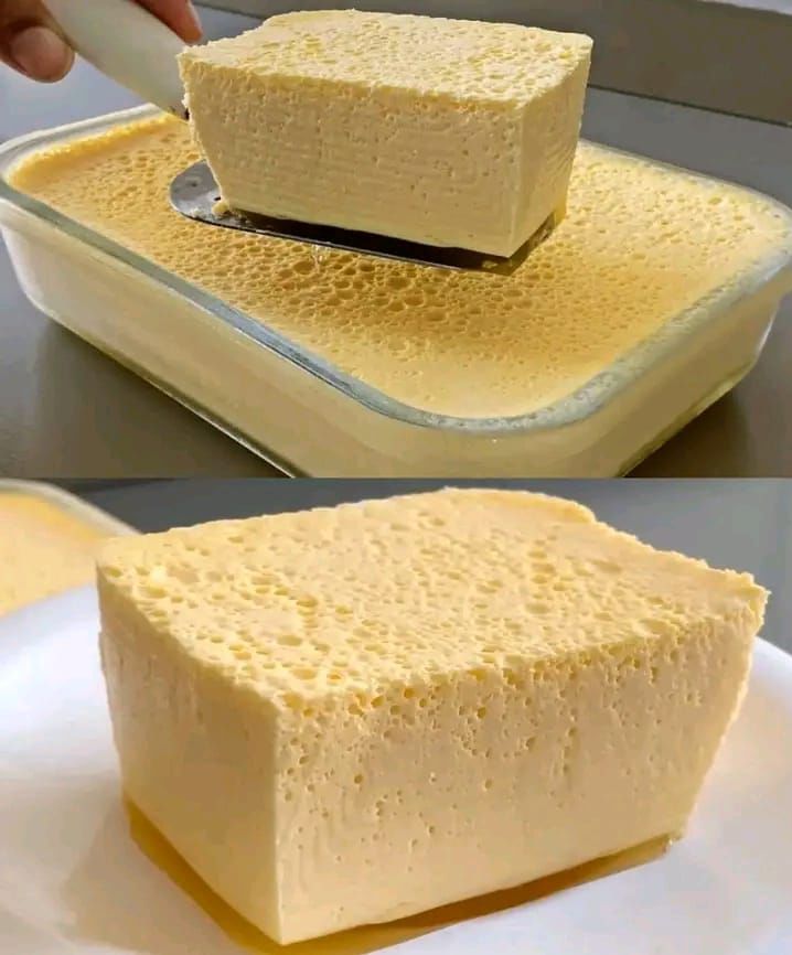 Japanese milk custard