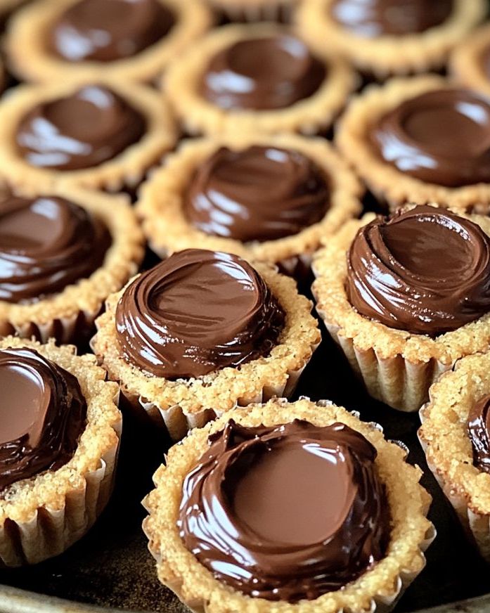 Chocolate Peanut Butter Tarts