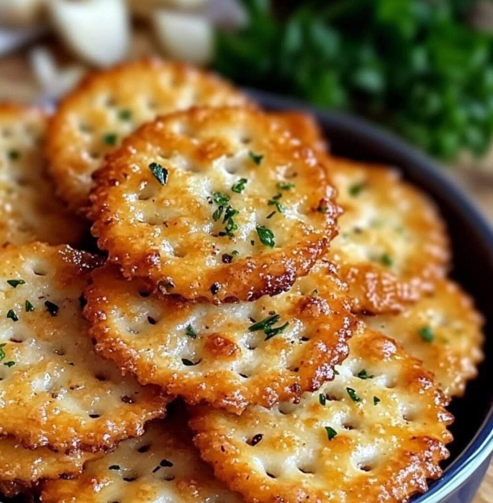 Cheesy Garlic Ranch Ritz Crackers