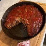 Classic Meatloaf in a Cast Iron Skillet