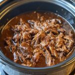 Slow cooker pulled beef