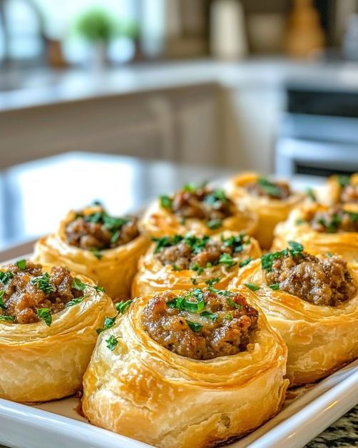 Puff Pastry Sausage Bites