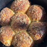 Garlic Parmesan Skillet Rolls