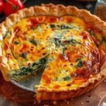 spinach and cheese quiche