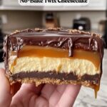 Homemade No-Bake Twix Cheesecake Recipe