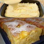 Ultra-juicy apple cake