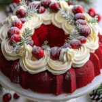 Red Velvet Wreath Cake