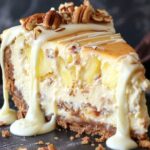 White Chocolate Pineapple Pecan Cheesecake