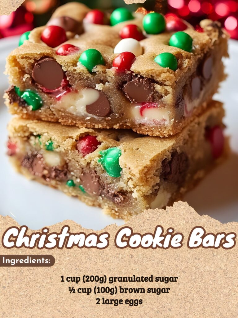 Christmas Cookie Bars