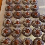 Chocolate Crinkle Hershey’s Kiss Cookies Recipe