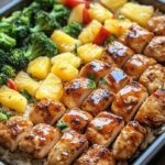 Sheet Pan Teriyaki Chicken with Pineapple and Broccoli