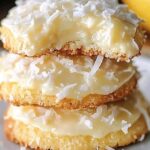 Lemon Coconut Cheesecake Cookies