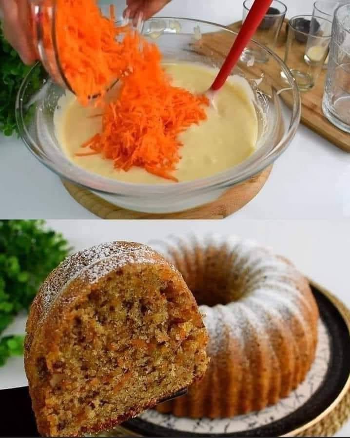 Carrot Walnut Cake