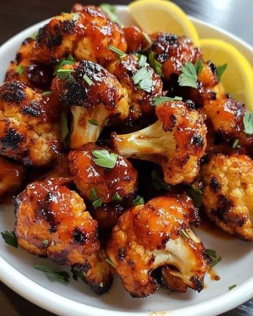 Maple Sriracha Cauliflower Bliss