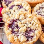 Raspberry Crumble Cookies