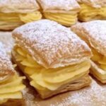 Quick Puff Pastry with Vanilla Cream