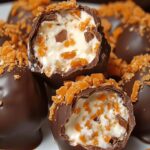 Butterfinger Chocolate Caramel Crunch Truffles