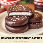 Homemade peppermint patties