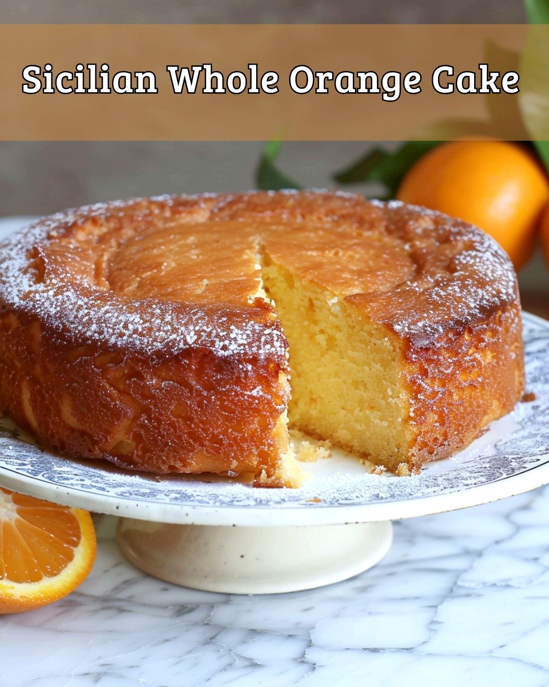 Sicilian Whole Orange Cake