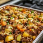 Hearty Holiday Beef and Veggie Bake