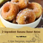 2-ingredient banana donut holes