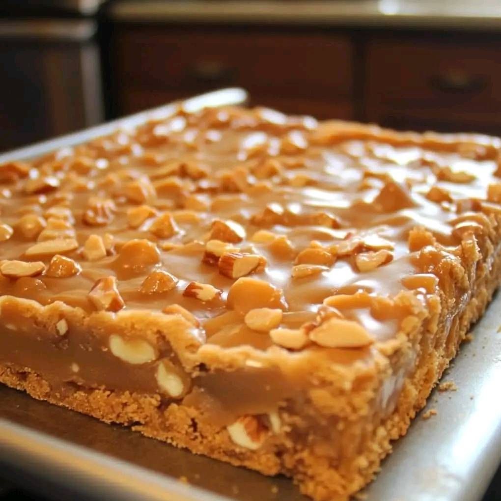 Caramel Nut Bars Recipe