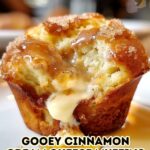 Gooey Cinnamon Cream Cheese Muffins