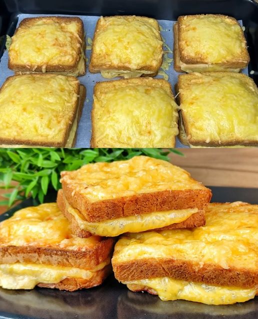 Baked Cheese Sandwich