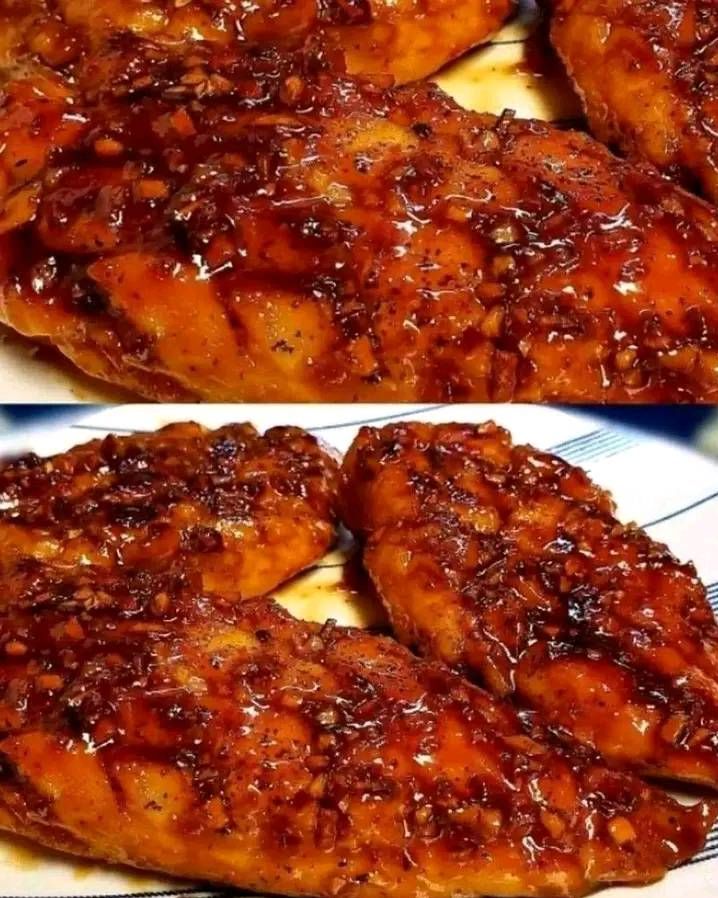 Sweet and Spicy Glazed Chicken