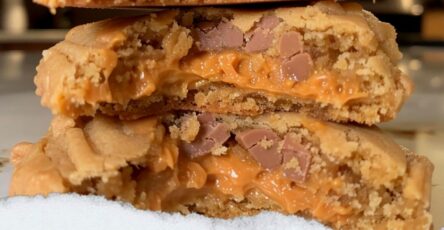 Triple Reese’s Peanut Butter Cookies Recipe