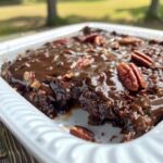 Chocolate Pecan Pie Cobbler