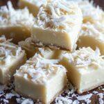 White Chocolate Coconut Fudge